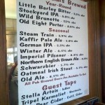 tap list