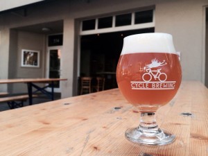 Cycle Brewing glass