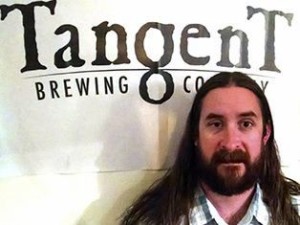 Rodney Sedillo, the hippiest of the Tangent Brewing team.